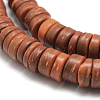 Dyed Natural Coconut Disc Bead Strands COCB-O003-07I-2