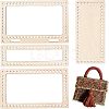 Poplar Wooden Basket Bottoms DIY-WH0184-19-1