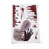 Halloween Theme PVC Static Stickers DIY-F133-09-1