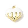 Rack Plating Brass Enamel Pendants KK-S366-05G-2