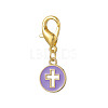 Alloy Enamel Pendant Decoration HJEW-JM00974-2