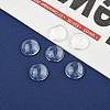 Transparent Glass Cabochons X-GGLA-R026-12mm-6