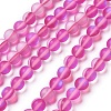 Synthetic Moonstone Beads Strands G-F142-10mm-06-1