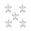 Non-Tarnish 201 Stainless Steel Pendants STAS-N090-LA919-1-2
