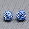 Czech Glass Rhinestones Beads RB-E482-10mm-211-1