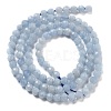 Natural Angelite Beads Strands G-G161-A05-03-3