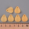 Transparent Frosted Acrylic Pendants MACR-S371-09A-719-4