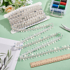 5 Yards Paillette with Glass Seed Bead Ribbons OCOR-BC0007-67B-5