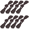 8Pcs 1-Hole PU Leather Buttons FIND-GF0008-82A-1