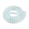 Baking Paint Transparent Glass Beads X1-DGLA-N006-8mm-07-2