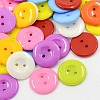 Acrylic Sewing Buttons for Costume Design X-BUTT-E087-A-M-1