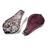 Lampwork Big Pendants FOIL-K003-01-3