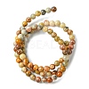 Natural Crazy Lace Agate Round Bead Strands G-E334-4mm-20-5