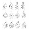 Non-Tarnish 304 Stainless Steel Charms STAS-T036-T513-A-M-1