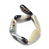Natural Flower Amazonite Beads Strands G-P528-H03-01-3