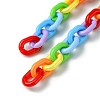 Handmade Acrylic Cable Chains AJEW-JB00538-2