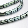 Electroplate Non-magnetic Synthetic Hematite Bead Strands G-F300-37C-07-1