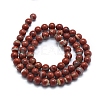 Natural Brecciated Jasper Beads Strands G-F678-43-2