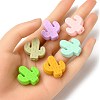 24Pcs 12 Colors Cactus Silicone Beads SIL-YW0001-20-4
