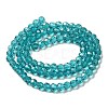 Transparent Glass Beads EGLA-A035-T4mm-D12-3