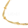 Rack Plating Brass Satellite Chain Necklaces NJEW-K256-01G-2