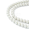 Eco-Friendly Dyed Glass Pearl Round Beads Strands HY-A002-10mm-RB009-2