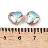 Electroplate Glass Bead EGLA-H102-08V-3