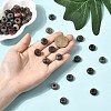 Natural Indian Agate European Large Hole Beads G-Q442-02-5