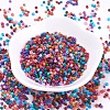 12/0 Baking Paint Glass Seed Beads SEED-S001-KM-3