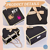 Rectangle Paper Gift Storage Bags with Handle CARB-WH0017-13A-5