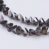 Electroplate Glass Beads Strands EGLA-J145-4mm-HP02-3