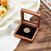 Wood Commemorative Coin Box CON-WH0107-36A-5
