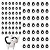 60 Sets 2 Styles Felt Clothing Patches DIY-FG0010-48-1