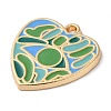 Zinc Alloy Enamel Pendants ENAM-Z013-01B-05-2