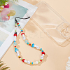 Resin Lanyard Wrist Strap Phone Star Charms Straps DIY-WH20003-13-4