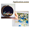 3Pcs Linen Cross Stitch Fabric DIY-DC0003-81A-5