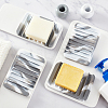Marble Pattern Silicone Soap Dishes DIY-WH0430-018E-5