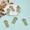 Open Back Bezel Pendants X-PALLOY-TAC0010-08AB-5