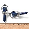 Natural Lapis Lazuli Pointed Big Pendants KK-H491-01P-03-3