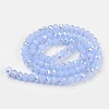 Electroplate Glass Beads Strands EGLA-A034-J8mm-L03-2