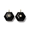 Natural Mixed Stone Pendants G-P588-02G-2