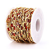 Brass Rectangle Link Chains CHC-N023-03B-G-2