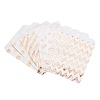 100Pcs 4 Patterns Eco-Friendly Kraft Paper Bags CARB-LS0001-02B-3