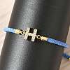 Adjustable Nylon Cord Bracelets BJEW-C096-01G-08-3