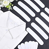 Plastic Collar Stays for Men's Dress Shirts AJEW-HY0003-21A-4