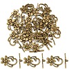 20Pcs Tibetan Style Alloy Toggle Clasps TIBE-YW0001-99AB-1