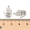 201 Stainless Steel Laser Cut Pendants STAS-P428-07P-3
