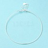 925 Sterling Silver Bangles BJEW-G681-01A-S-2