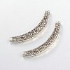 Tibetan Style Alloy Curved Tube Beads PALLOY-J504-03AS-2