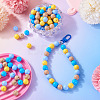 Opaque Acrylic Beads OACR-TAC0014-06J-7